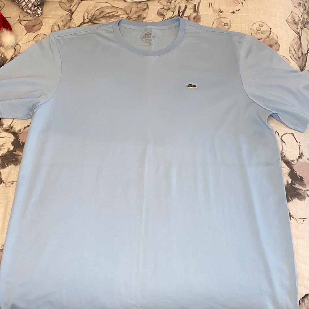 NWOT Men’s Blue Lacoste T Shirt - Size XXL (7)